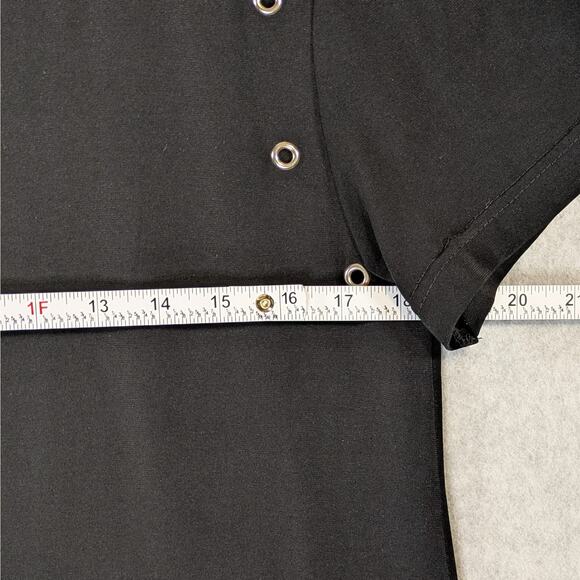 Vintage Beach by Jordan Taylor Black Cover Up Dress Women L Made in USA Swim - Picture 9 of 13